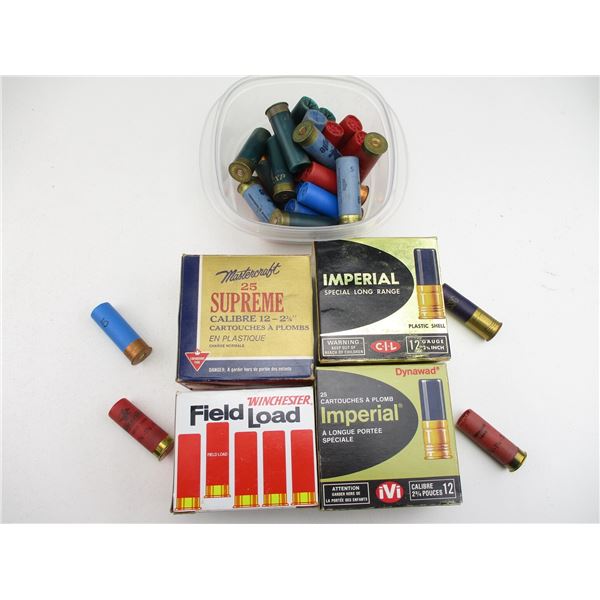 ASSORTED 12 GAUGE SHOTSHELLS LOT