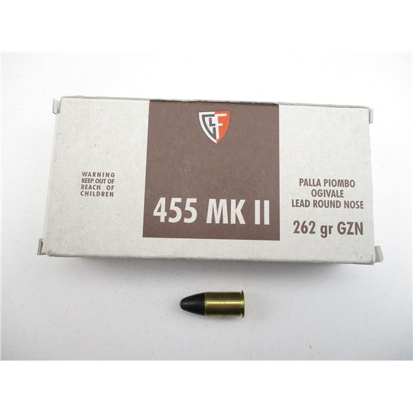 FIOCCHI .455 MKII AMMO