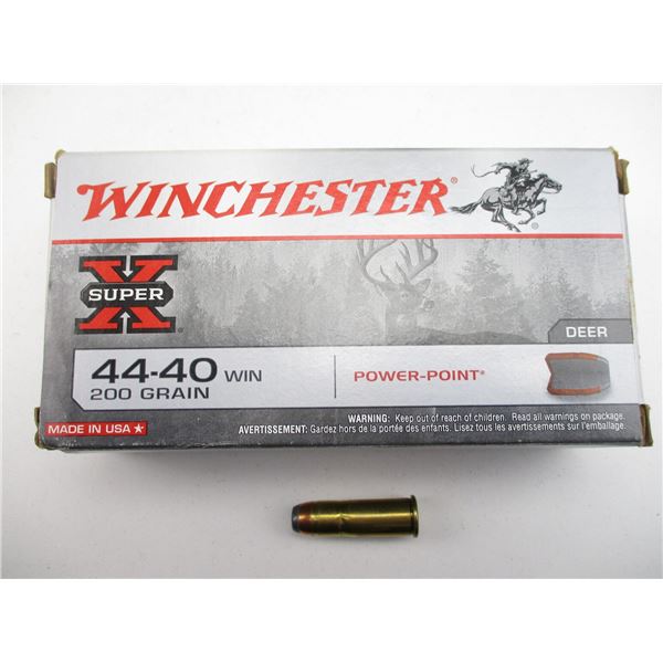 WINCHESTER .44-40 WIN AMMO