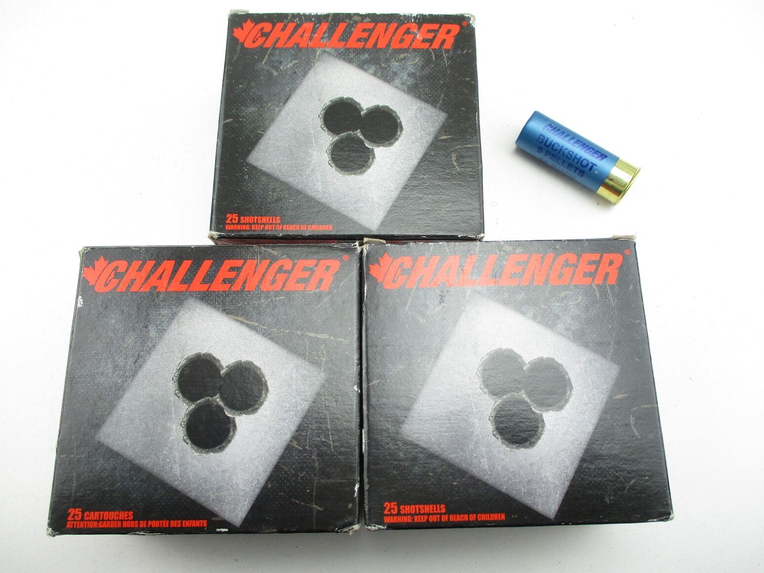 CHALLENGER 12 GAUGE SHOTSHELLS LOT