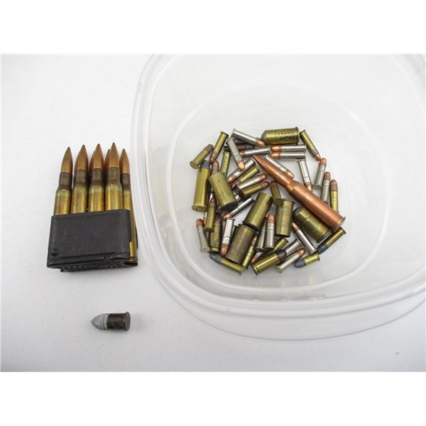 ASSORTED RIFLE & PISTOL AMMO