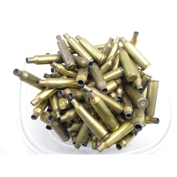 NON-PRIMED ASSORTED .222 REM, .280 REM, .22-250 REM, ETC., CASES LOT