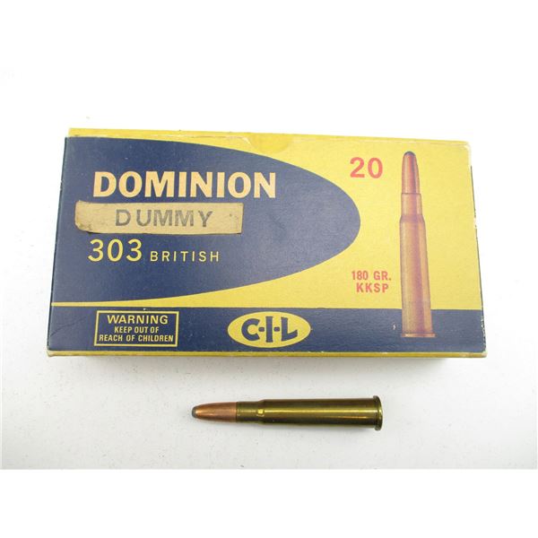 .303 BRITISH DUMMY LOT