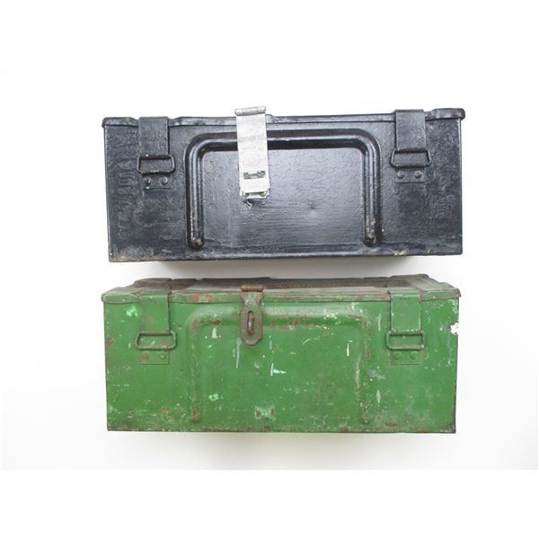 WWII METAL AMMO TIN LOT
