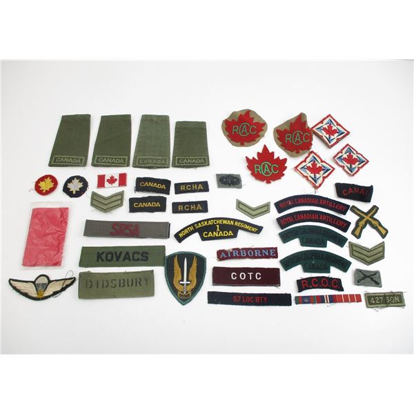 MODERN CANADIAN MILITARY BADGE LOT