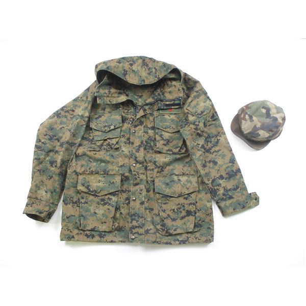 U.S. MILITARY TYPE JACKET AND HAT LOT