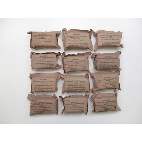 BRITISH MILITARY FIELD DRESSING LOT