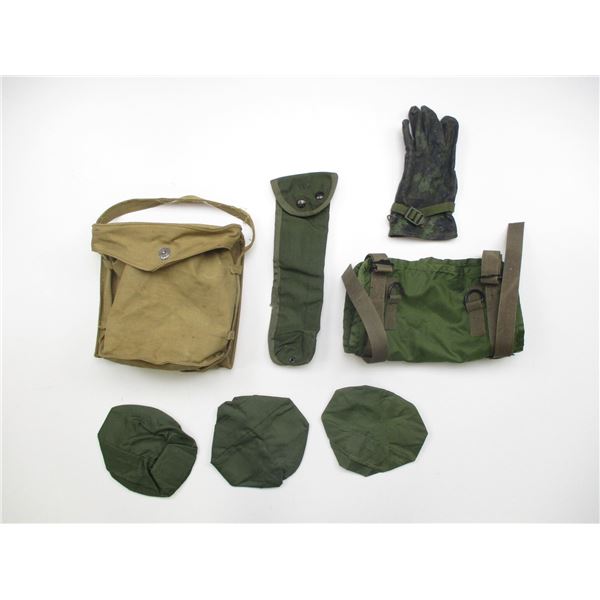 ASSORTED MILITARY POUCH, ETC. LOT