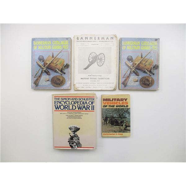 ASSORTED MILITARY BOOKS LOT