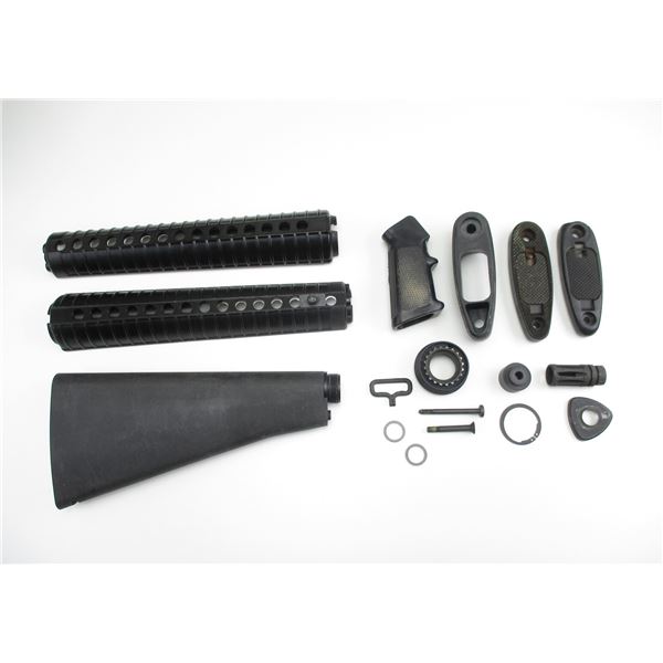 ASSORTED M-16 RIFLE PARTS ETC