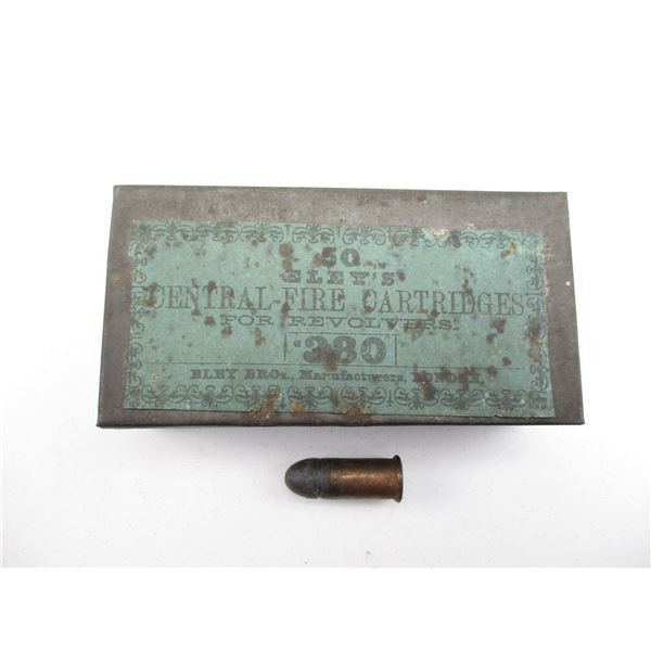 COLLECTIBLE ELEY .380 CENTER-FIRE AMMO