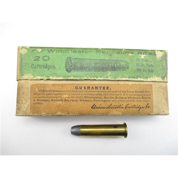COLLECTIBLE UMC .45-60 WIN AMMO
