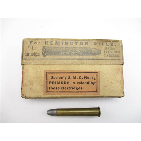 COLLECTIBLE UMC .38-50  AMMO