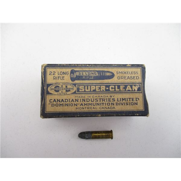 COLLECTIBLE CIL .22 LR AMMO