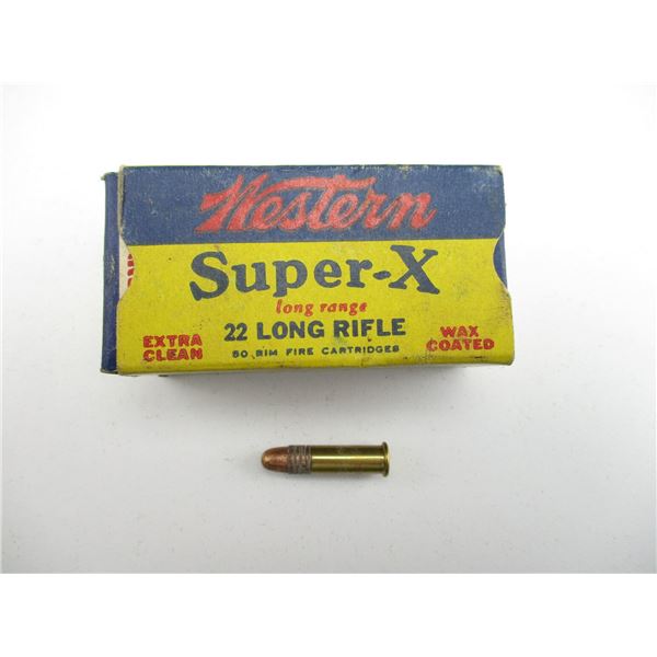COLLECTIBLE WESTERN .22 LR AMMO