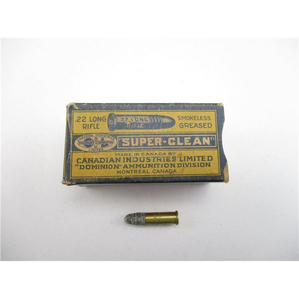 COLLECTIBLE CIL .22 LR AMMO