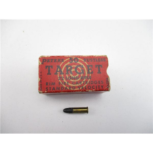 COLLECTIBLE PETERS .22 LR AMMO