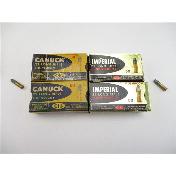 COLLECTIBLE CIL .22 LR AMMO LOT