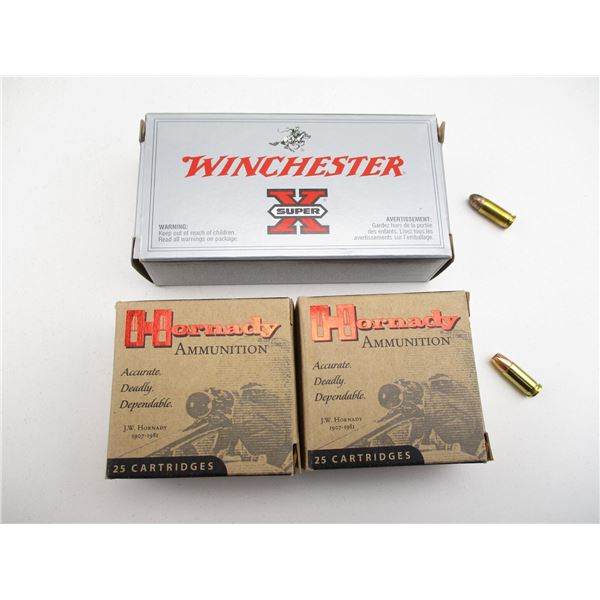 WINCHESTER AND HORNADY .25 AUTO AMMO