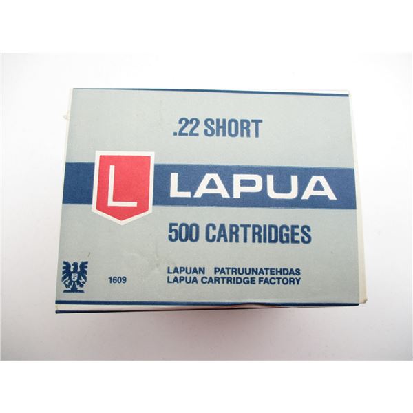 LAPUA .22 SHORT AMMO LOT