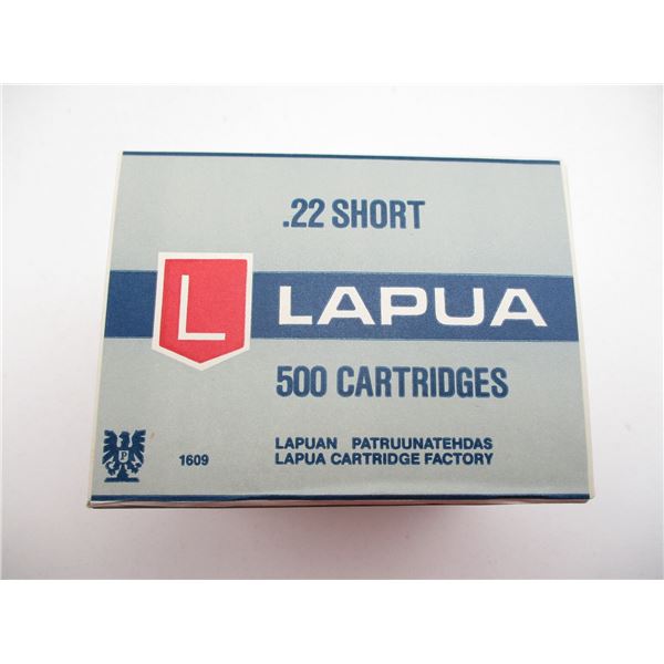 LAPUA .22 SHORT AMMO LOT