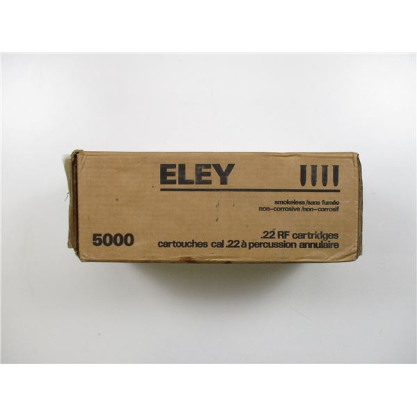 ELEY .22 LR PISTOL AMMO CASE