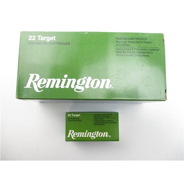 REMINGTON TARGET .22 LR AMMO