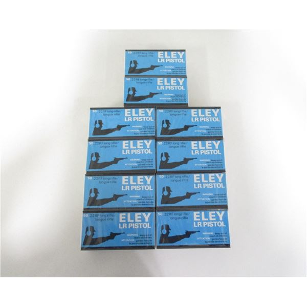 ELEY .22 LR PISTOL AMMO LOT