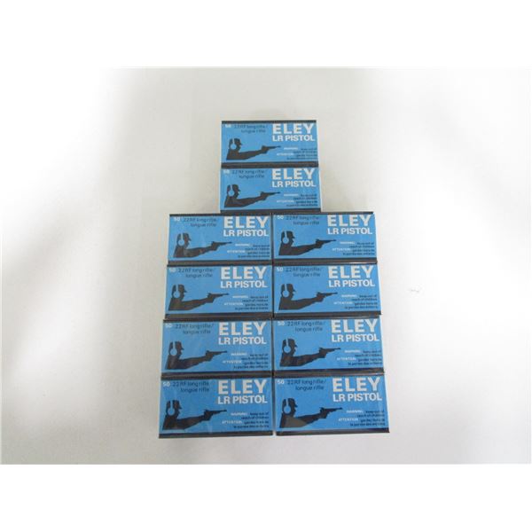 ELEY .22 LR PISTOL AMMO LOT