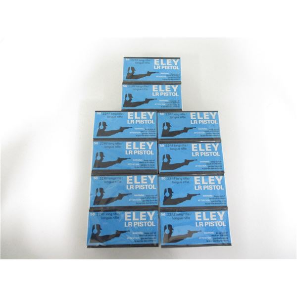 ELEY .22 LR PISTOL AMMO LOT