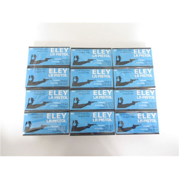 ELEY .22 LR PISTOL AMMO LOT