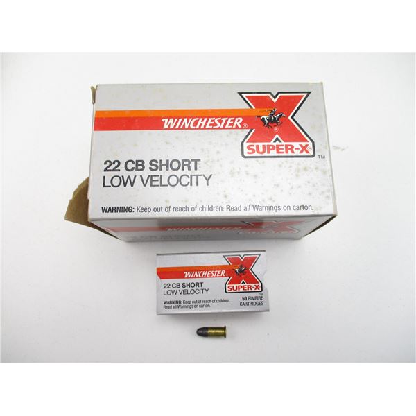 WINCHESTER SUPER-X .22 CB SHORT