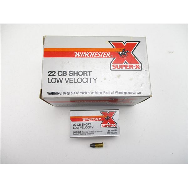 WINCHESTER SUPER-X .22 CB SHORT