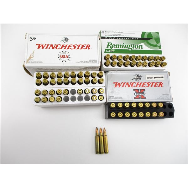 ASSORTED.223 REM AMMO LOT