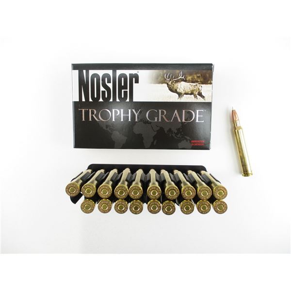 NOSLER 8MM REM MAG AMMO