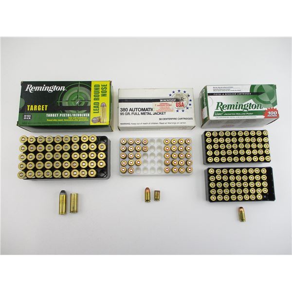 ASSORTED HANDGUN AMMO LOT