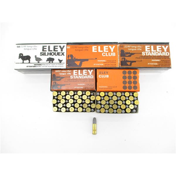 ELEY .22 LR AMMO LOT