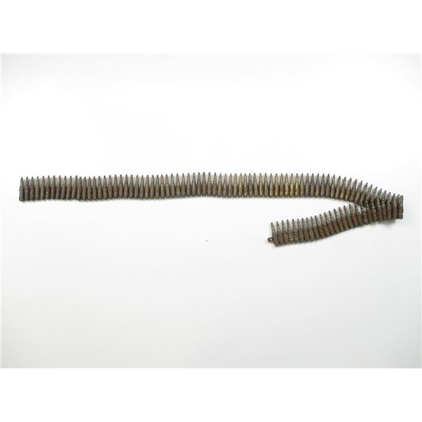 MILITARY 7.62MM BLANKS ON BELT LOT