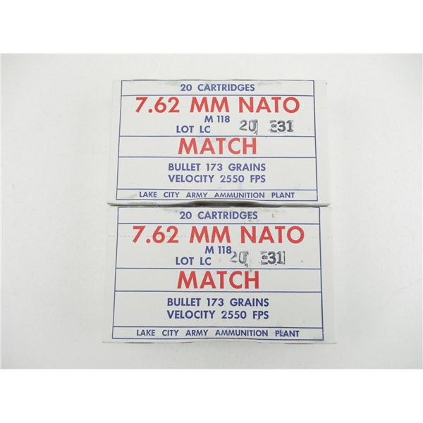 MILITARY 7.62 NATO AMMO