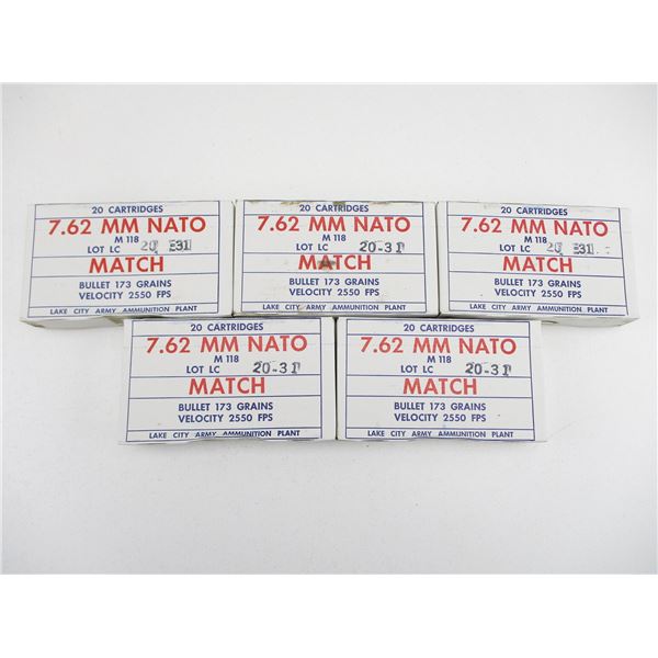 MILITARY 7.62 NATO AMMO