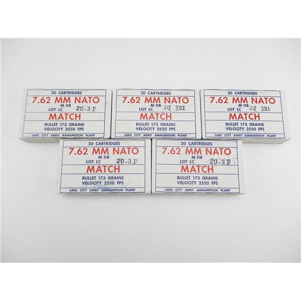 MILITARY 7.62 NATO AMMO