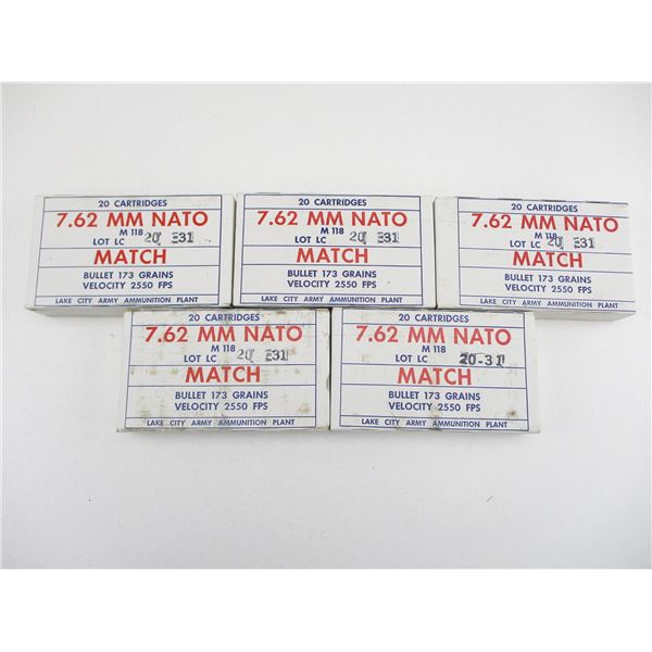 MILITARY 7.62 NATO AMMO