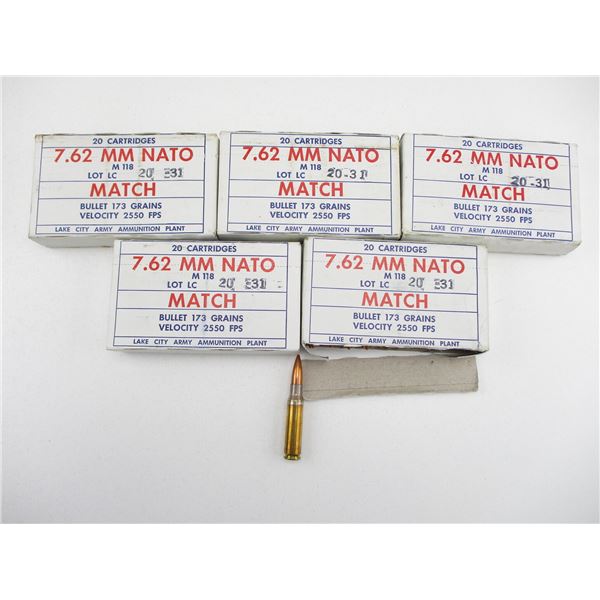 MILITARY 7.62 NATO AMMO