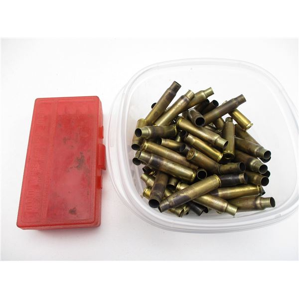 NON-PRIMED ASSORTED BRASS CASES LOT