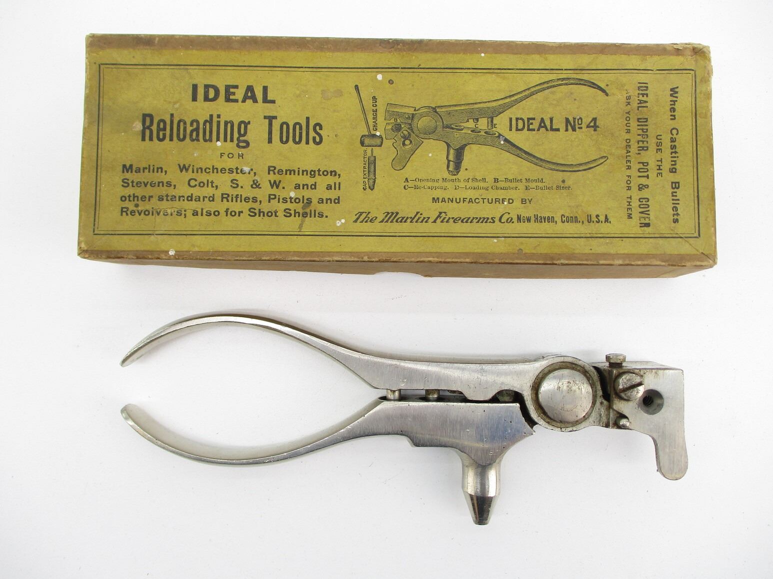VINTAGE IDEAL HAND RELOADING TOOL LOT