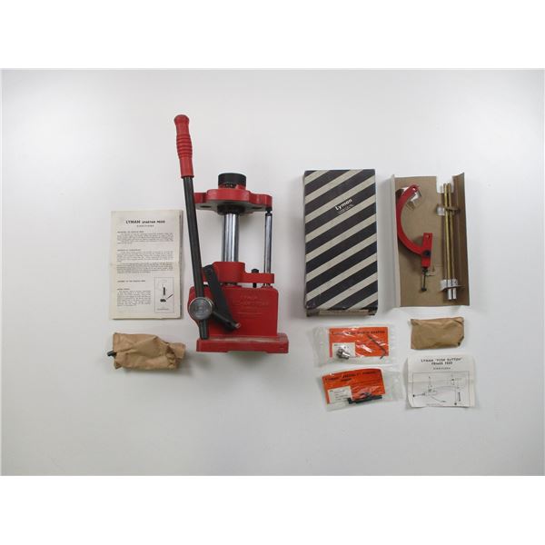 LYMAN ALL-AMERICAN TURRET PRESS LOT