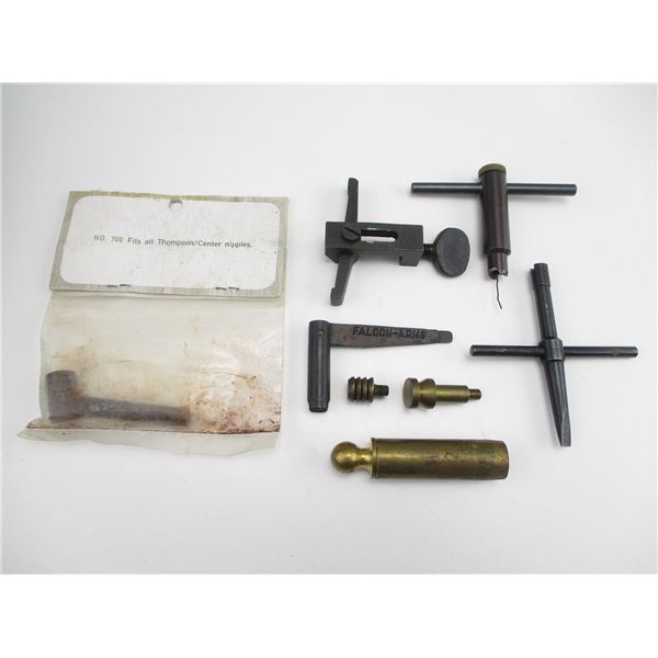 ASSORTED BLACK POWDER TOOL LOT