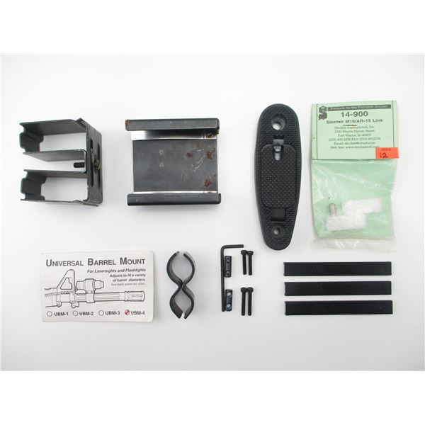 ASSORTED AR-15 PARTS & ACCESSORIES
