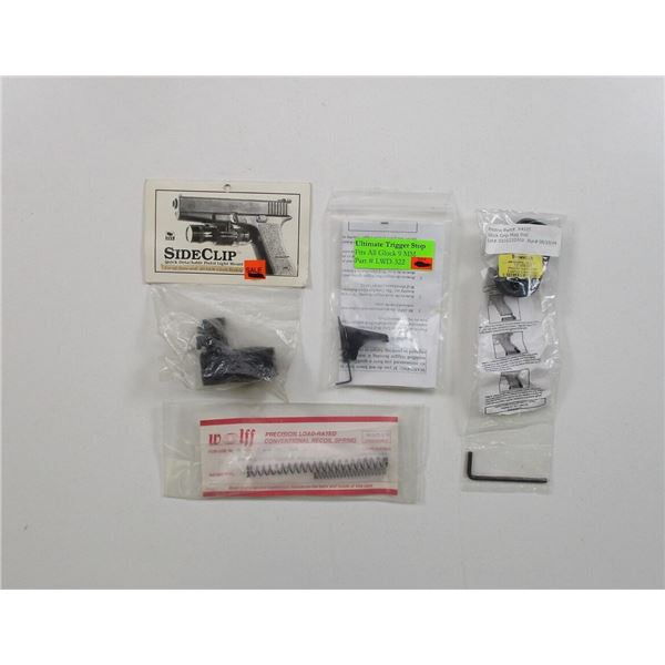 ASSORTED GLOCK PARTS & ACCESSORIES