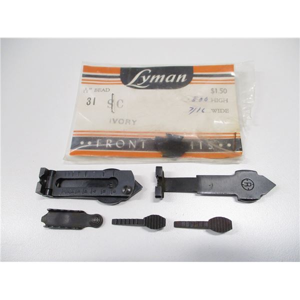 ASSORTED REAR SIGHTS ETC